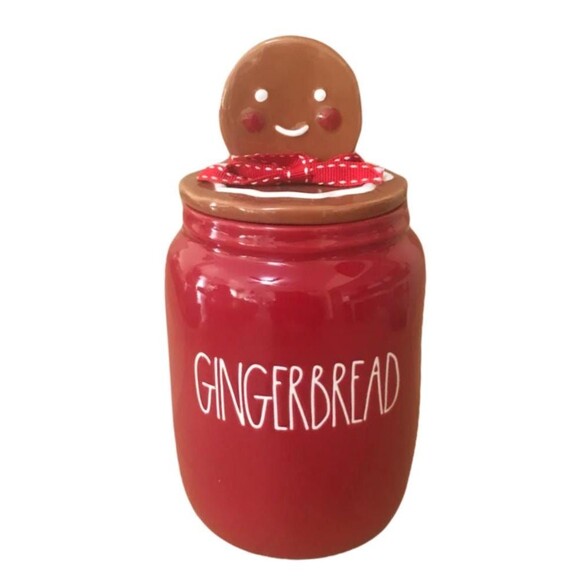 Rae Dunn Festive Winter Christmas Baby Canisters Snowman Cocoa Peppermint - Picture 7 of 8